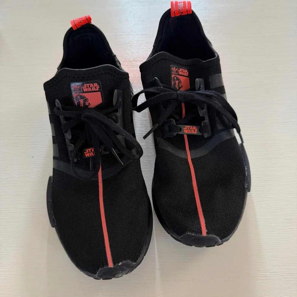 Rare Adidas x Star Wars NMD_R1 Darth Vader Sneakers‎ - Men’s 6.5 / Women’s 7.5